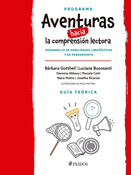 Title details for Aventuras hacia la comprensión lectora. Guía teórica by Maira A. Molina - Available